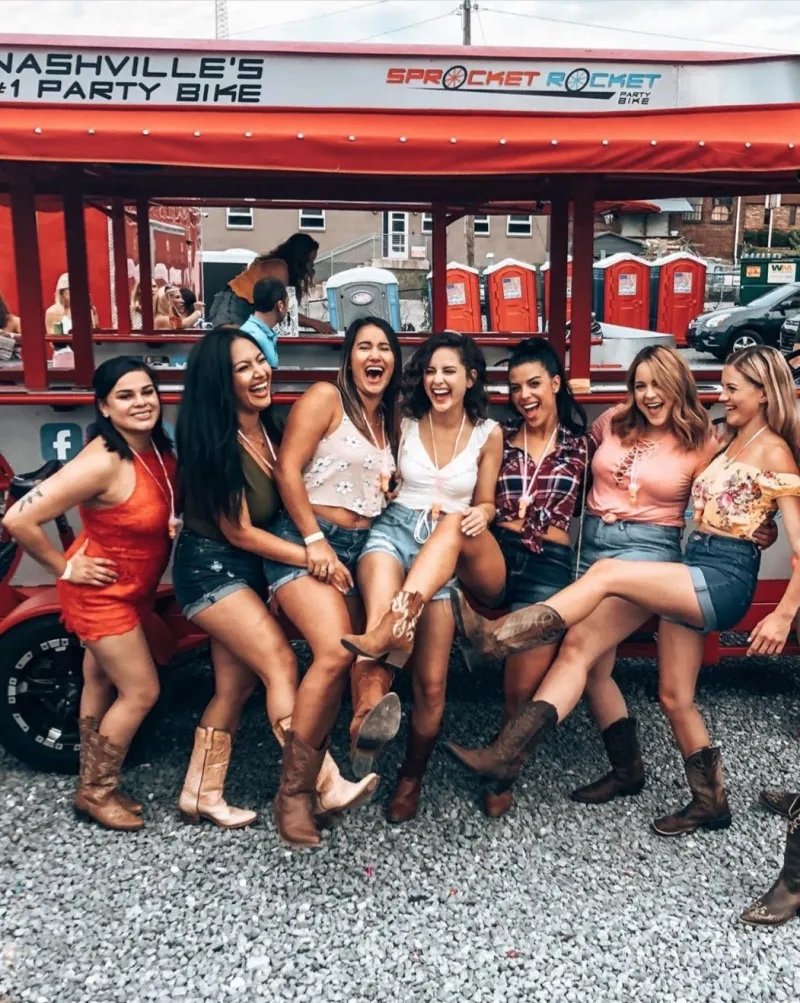 Nashville Party Bike: Sprocket Rocket in Nashville