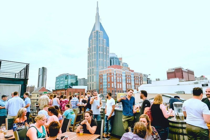 The Islander cocktail at Acme Feed and Seed in downtown Nashville