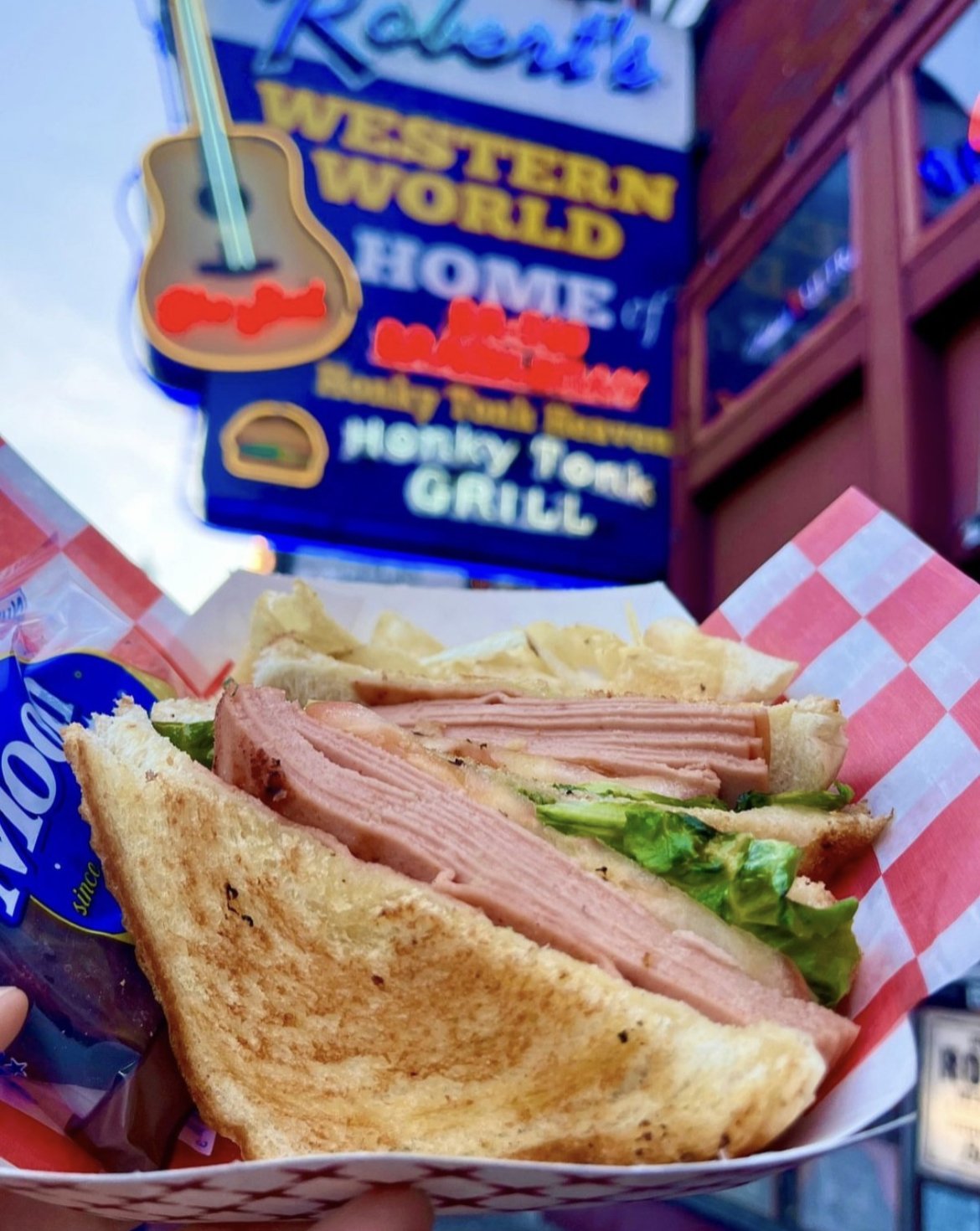 Fried Bologna Sandwich   Roberts Western World