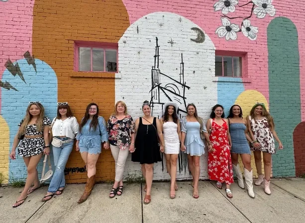 Murals And Mimosas Group And Mural